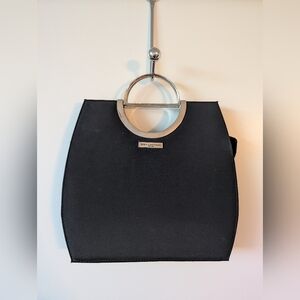 Vintage 90s Y2K Donna Karan Black Purse